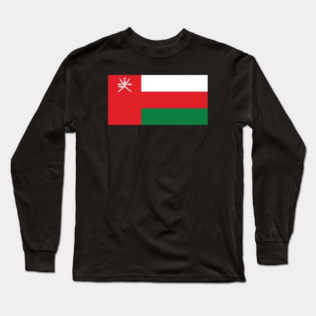 Oman Long Sleeve T-Shirt by Wickedcartoons